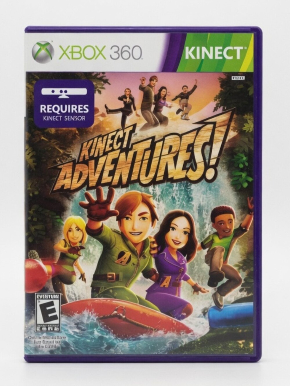 Kinect Adventures 🔥 Xbox 360 🎮 Vintage Video Games